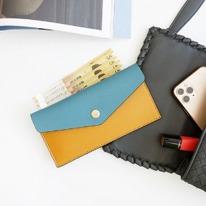Edge leather cash wallet